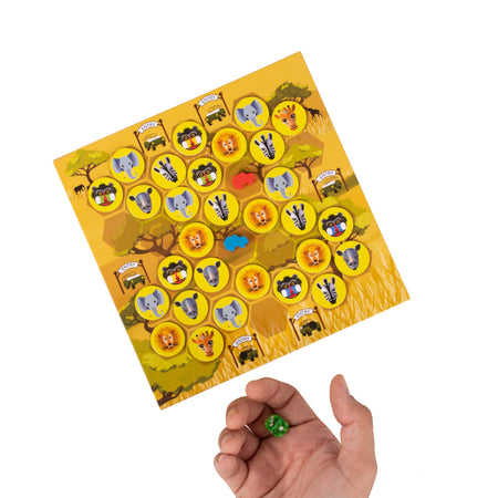 Let’s Go Safari | Family Strategy Board Game for Kids Ages 6 and up | Develops Spatial Reasoning and Math skills | 2 to 4 Players