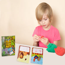 Load image into Gallery viewer, Animal Alphabet PlayClay Mats | Develops Motor Skills, Lettering Practice | Wipe & Clean | Age 3+ years