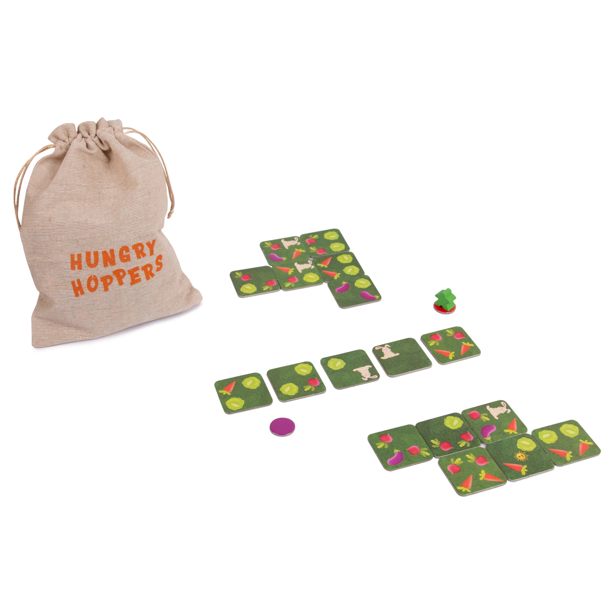 Hungry Hoppers Family Strategy Board Game for Kids Ages 8+ Fun Til
